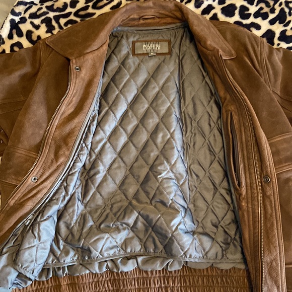 Rare vintage  1985 Wilson’s Leather jacket with removable insert - Picture 7 of 16